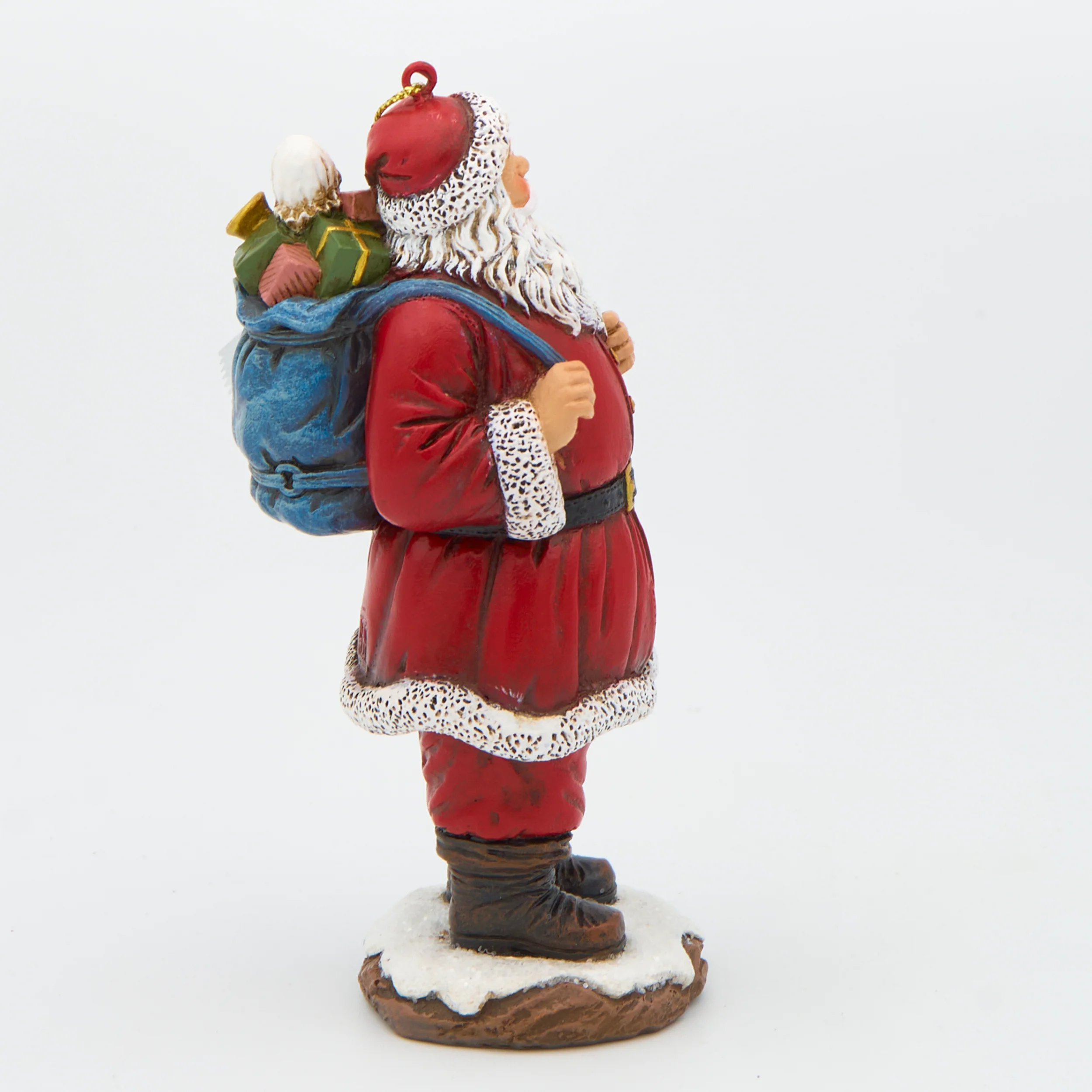 Joseph's Studio Santa with Giftbag Ornament - Image 3