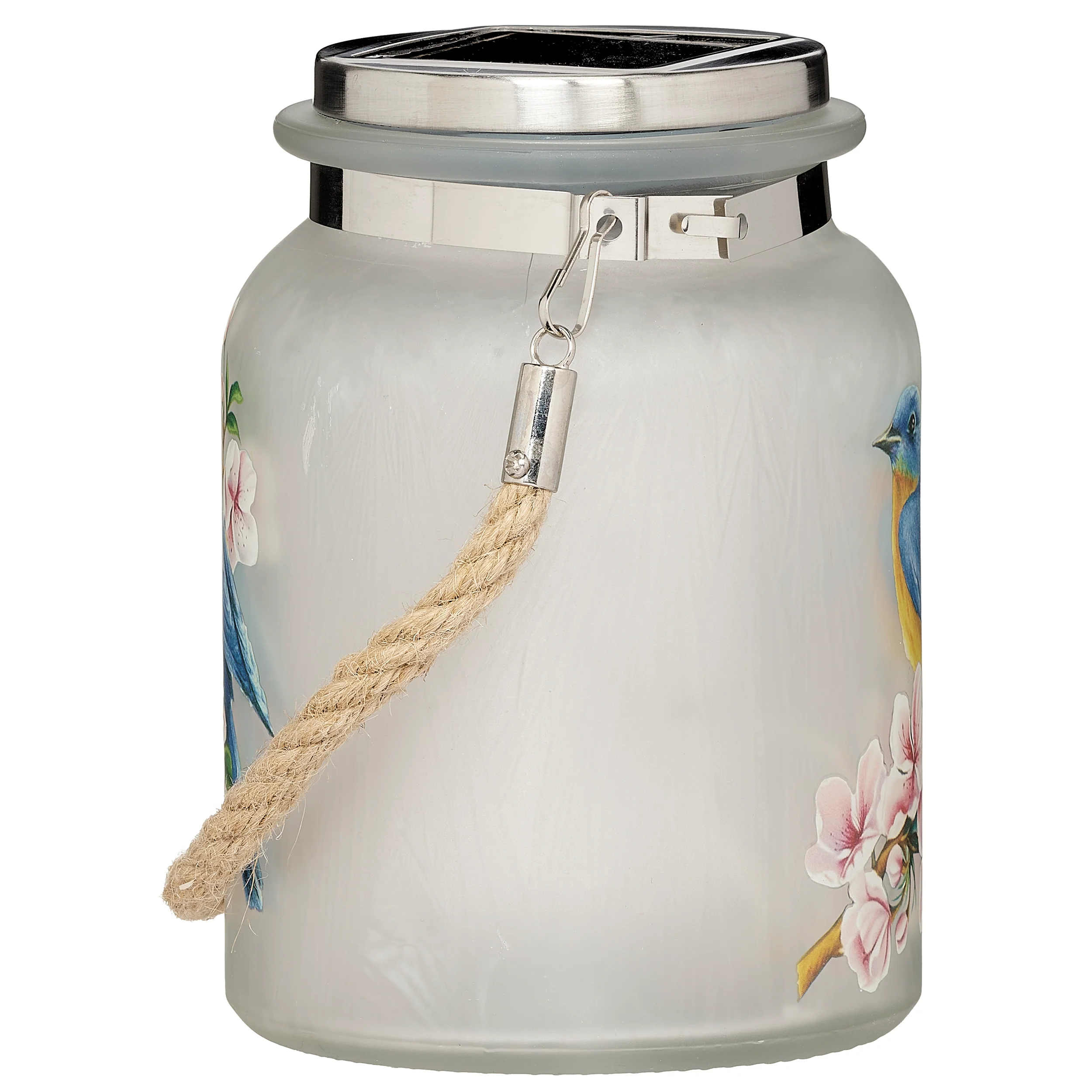 Solar-Powered Nature Jar Garden Light with Stake - Image 14
