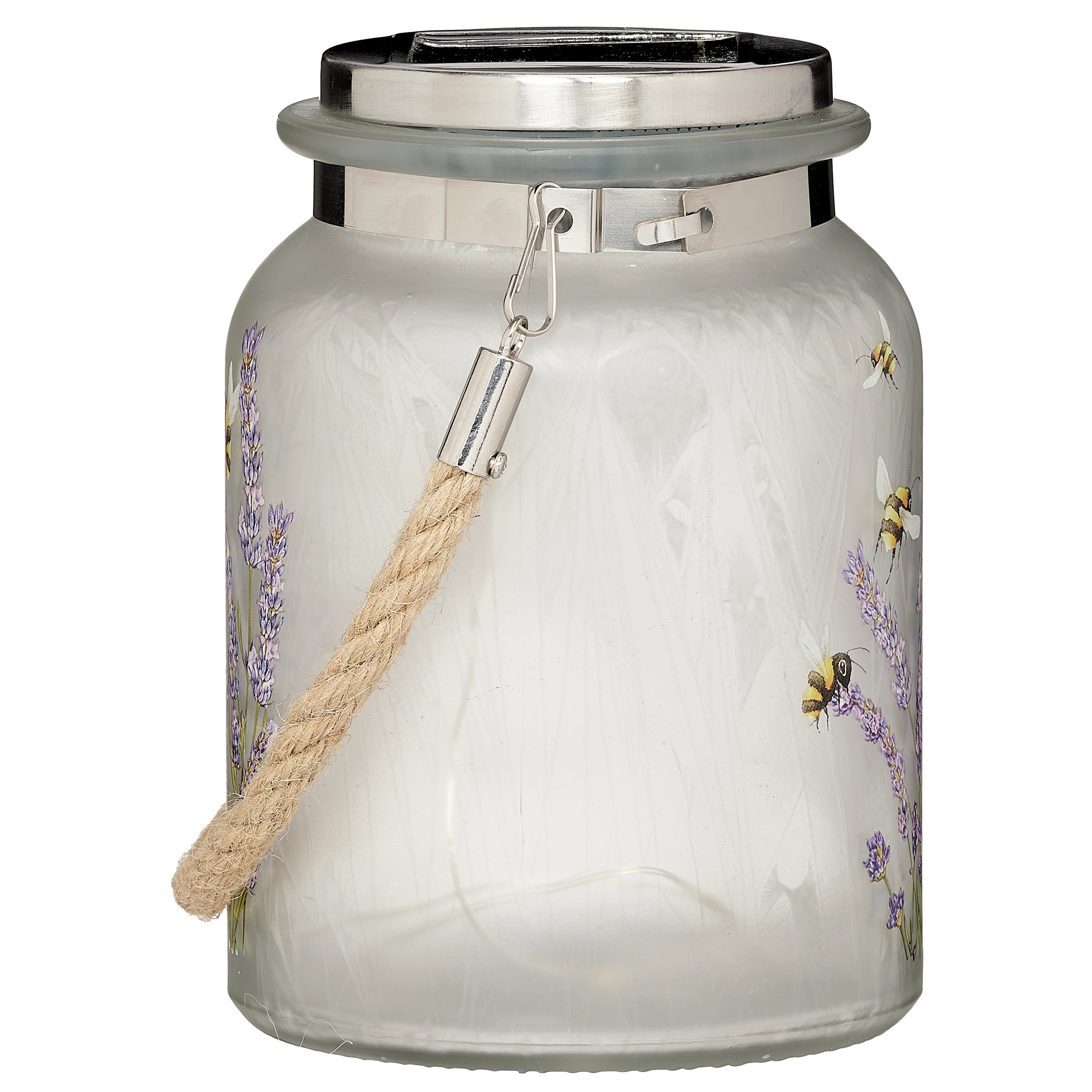Solar-Powered Nature Jar Garden Light with Stake - Image 15