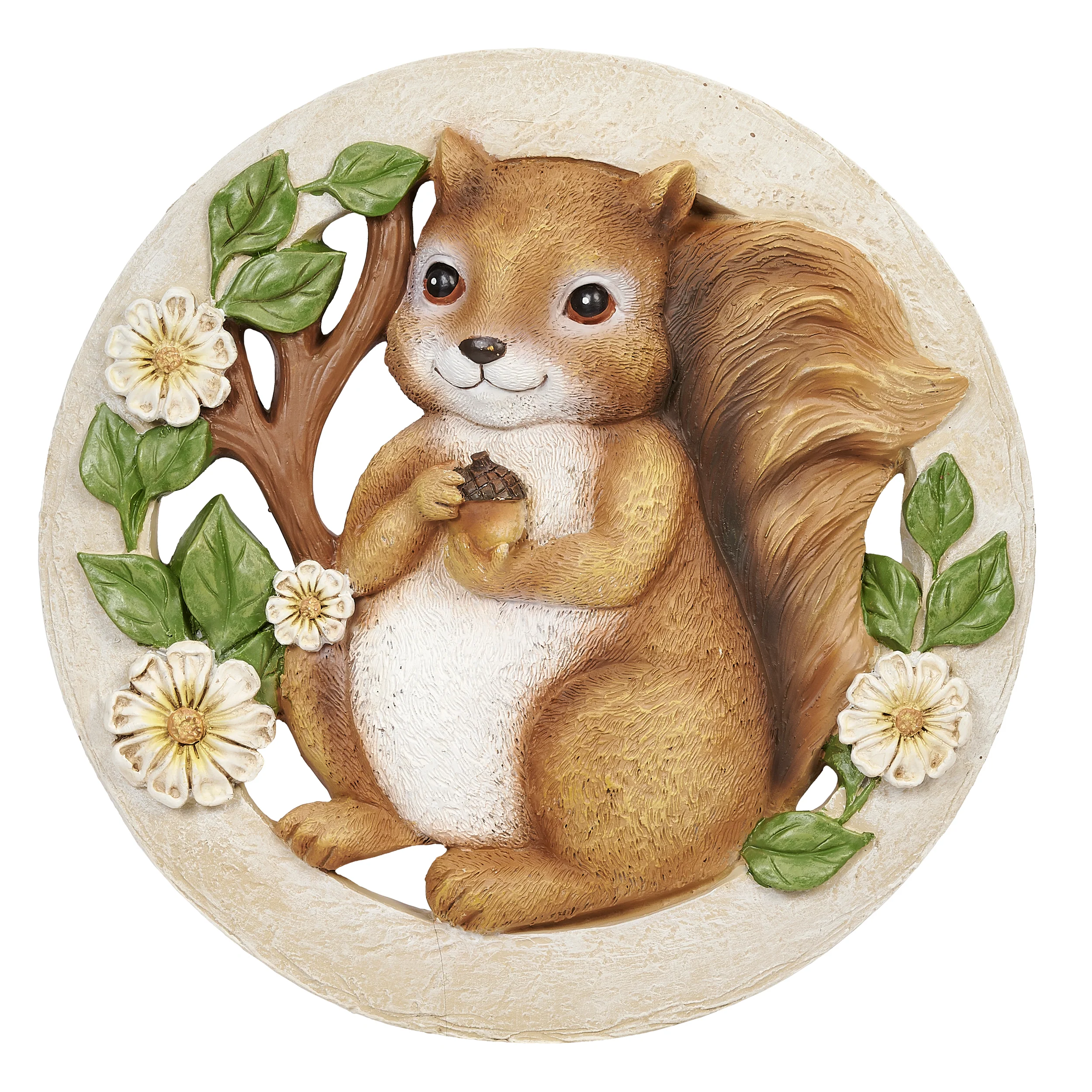 Squirrel With Acorn Garden Stone - Image 4