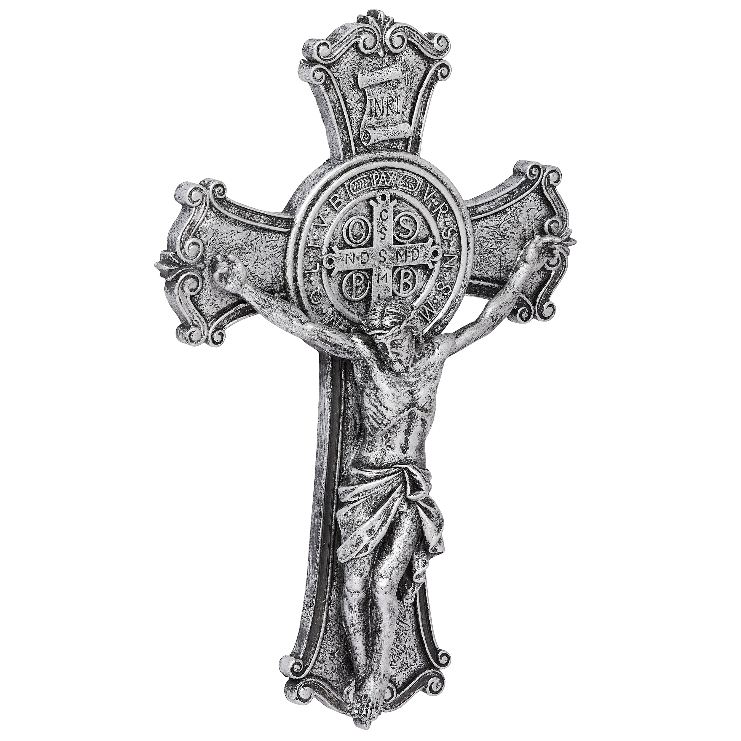 Joseph's Studio St. Benedict Two-Tone Crucifix - Image 4