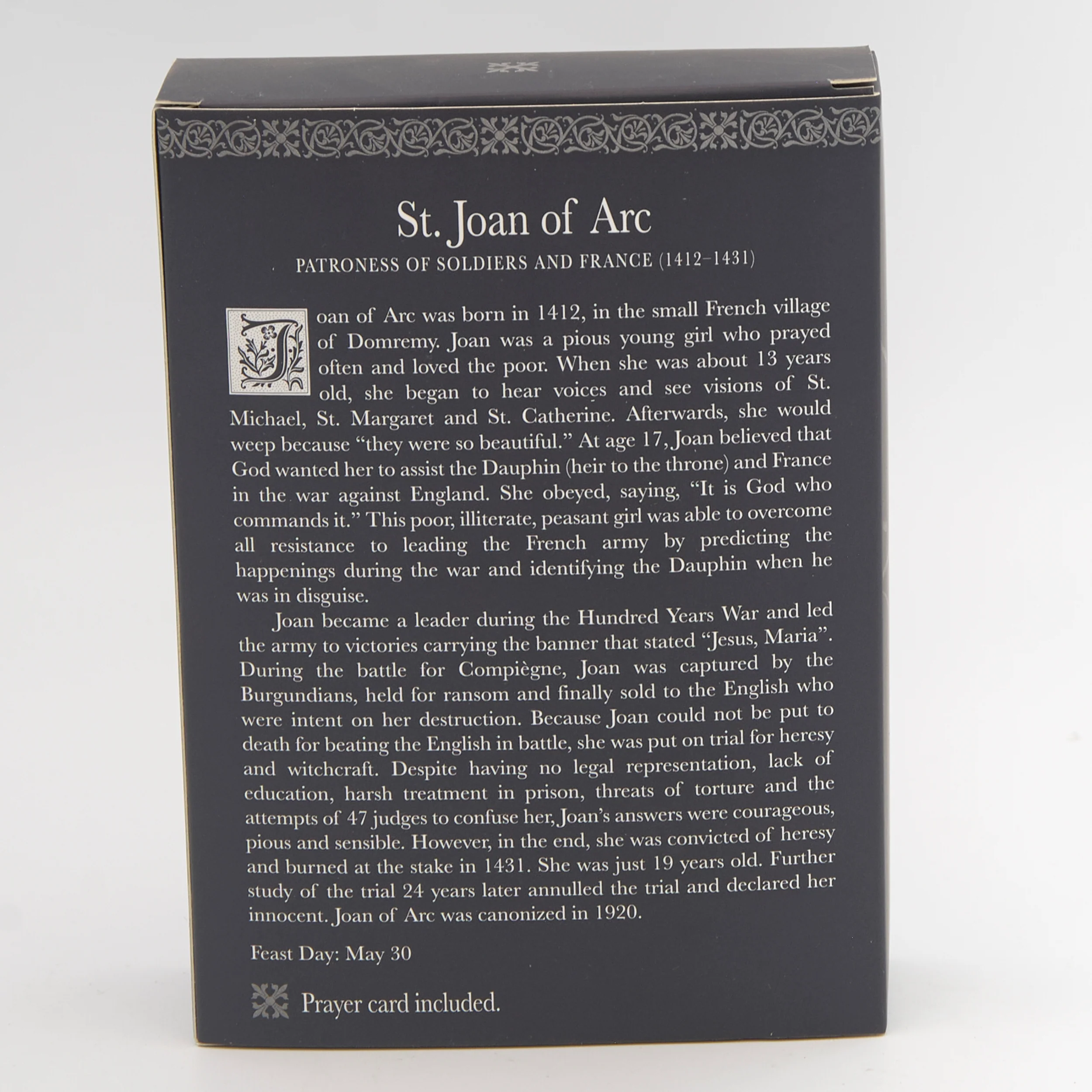 St. Joan of Arc Figure – Patrons & Protectors - Image 3