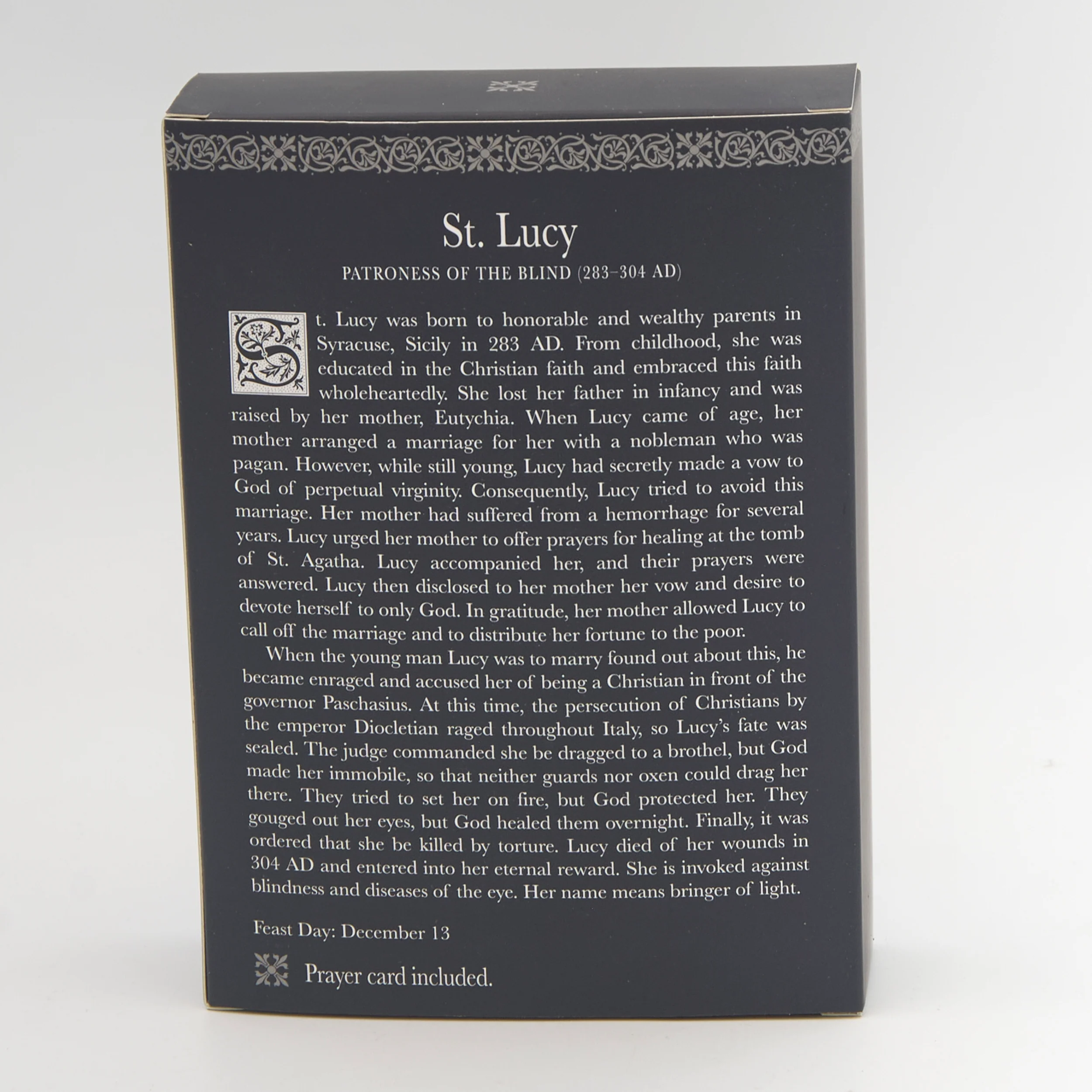 St. Lucy Figure – Patrons & Protectors - Image 3