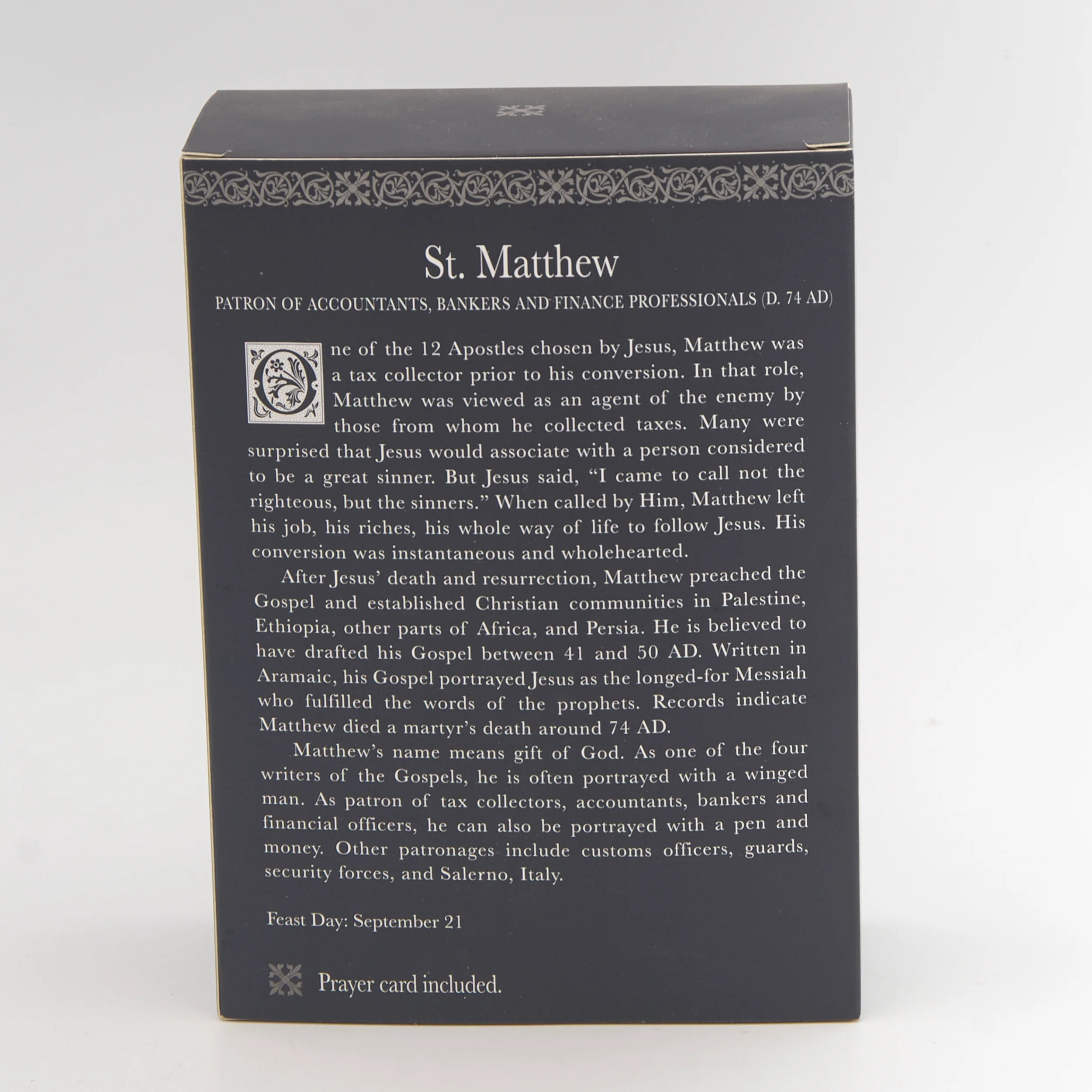St. Matthew the Evangelist Figure – Patrons & Protectors - Image 3