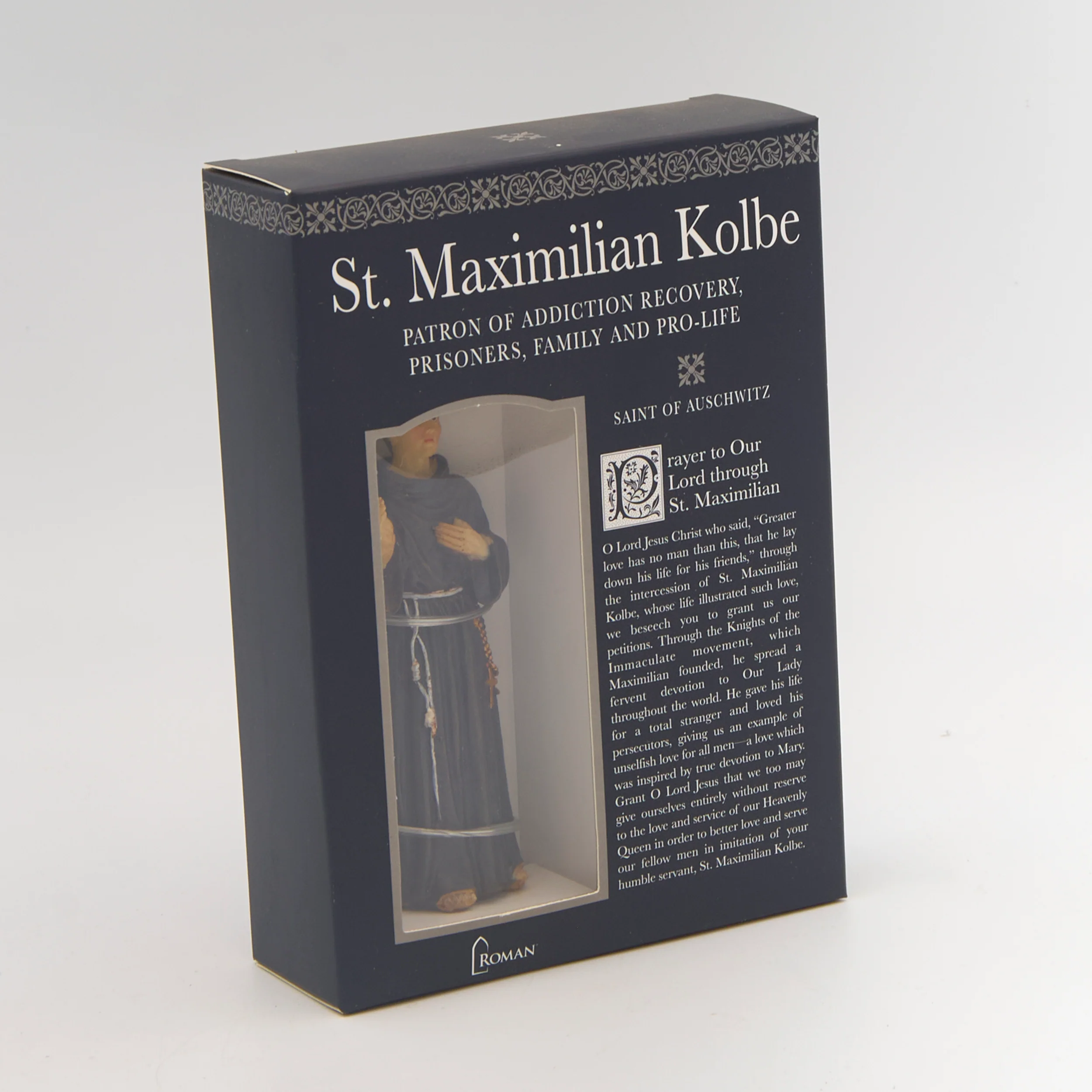 St. Maximilian Kolbe Figure – Patrons & Protectors - Image 2