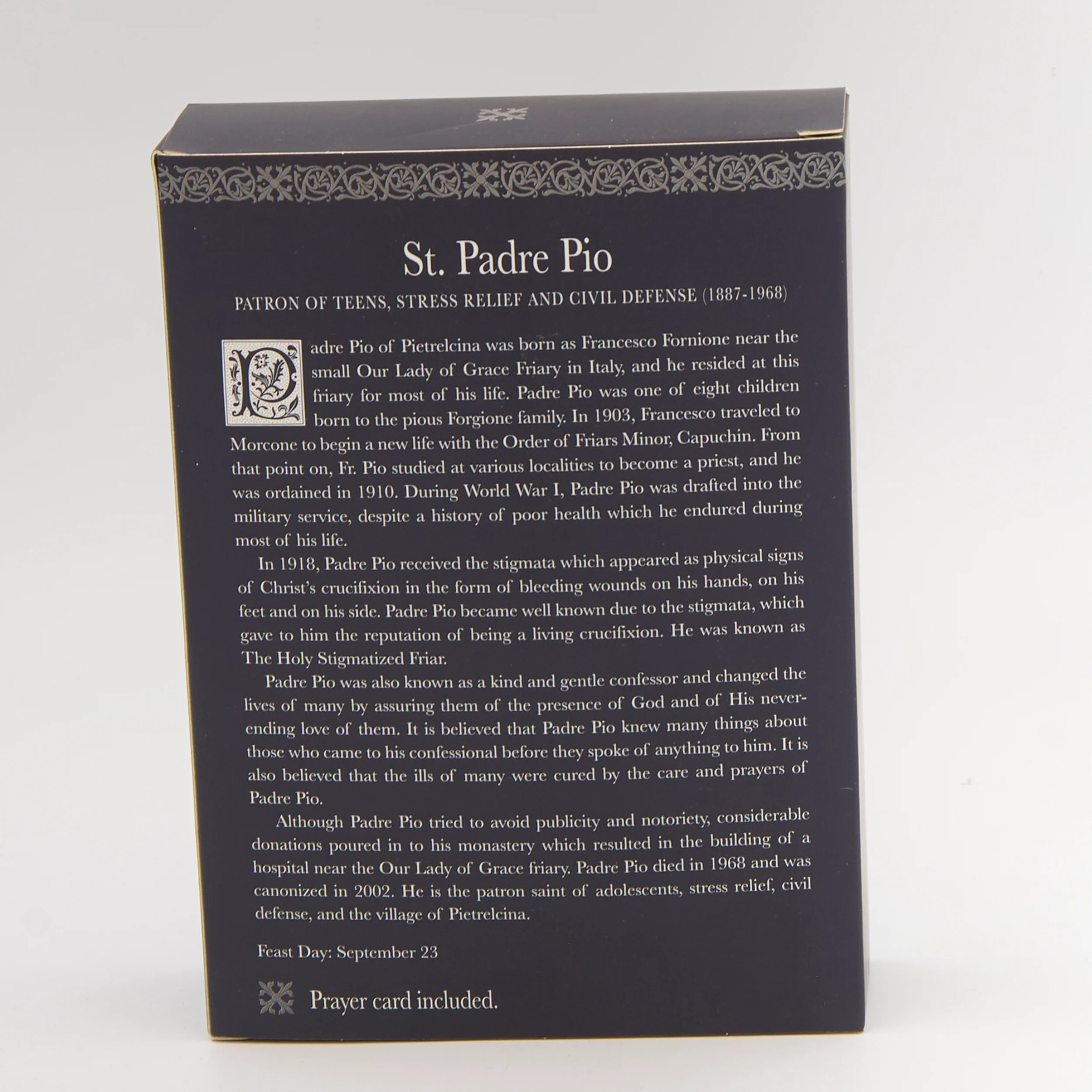 St. Padre Pio Figure – Patrons & Protectors - Image 3