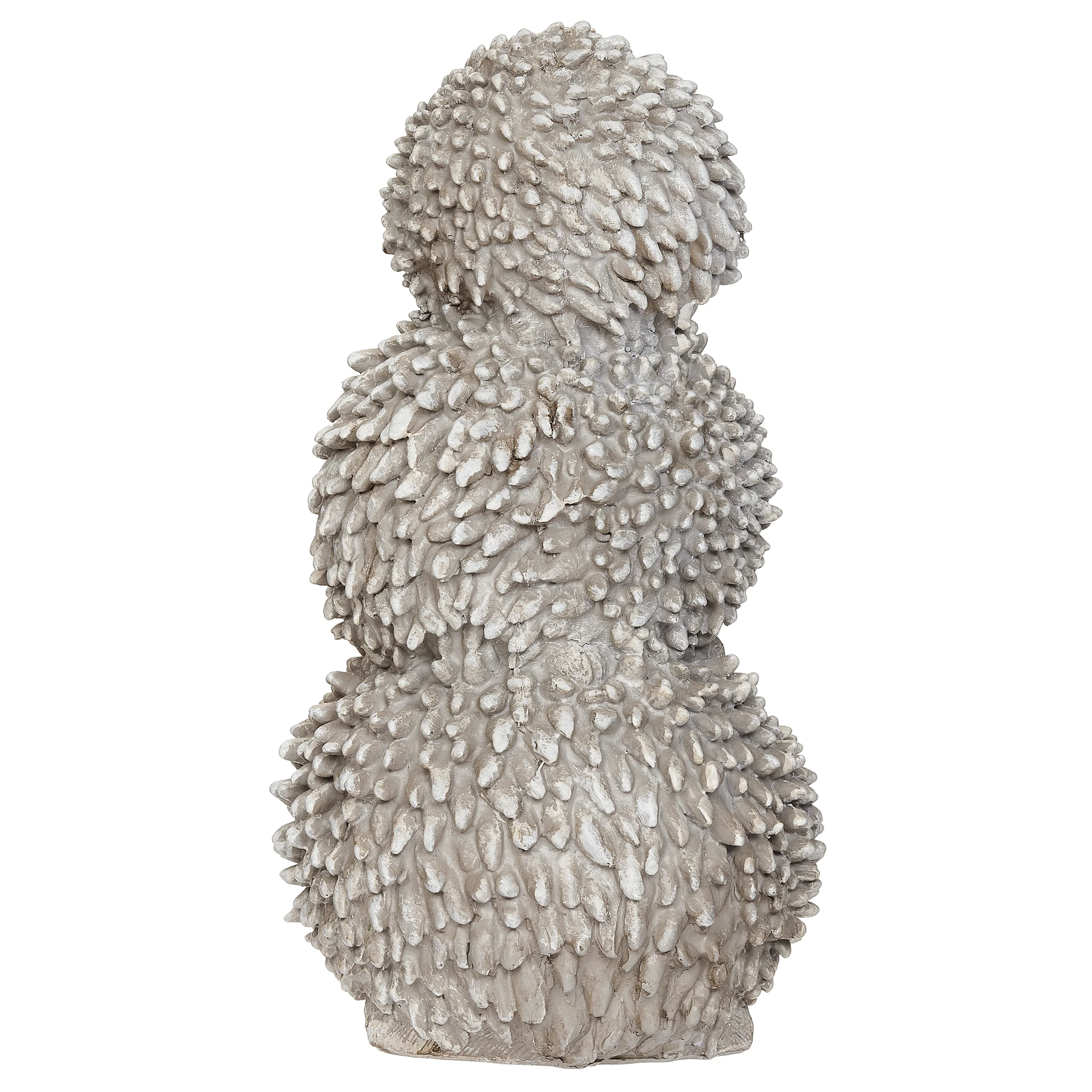 Pudgy Pals Stacked Hedgehog Family Garden Statue - Image 3