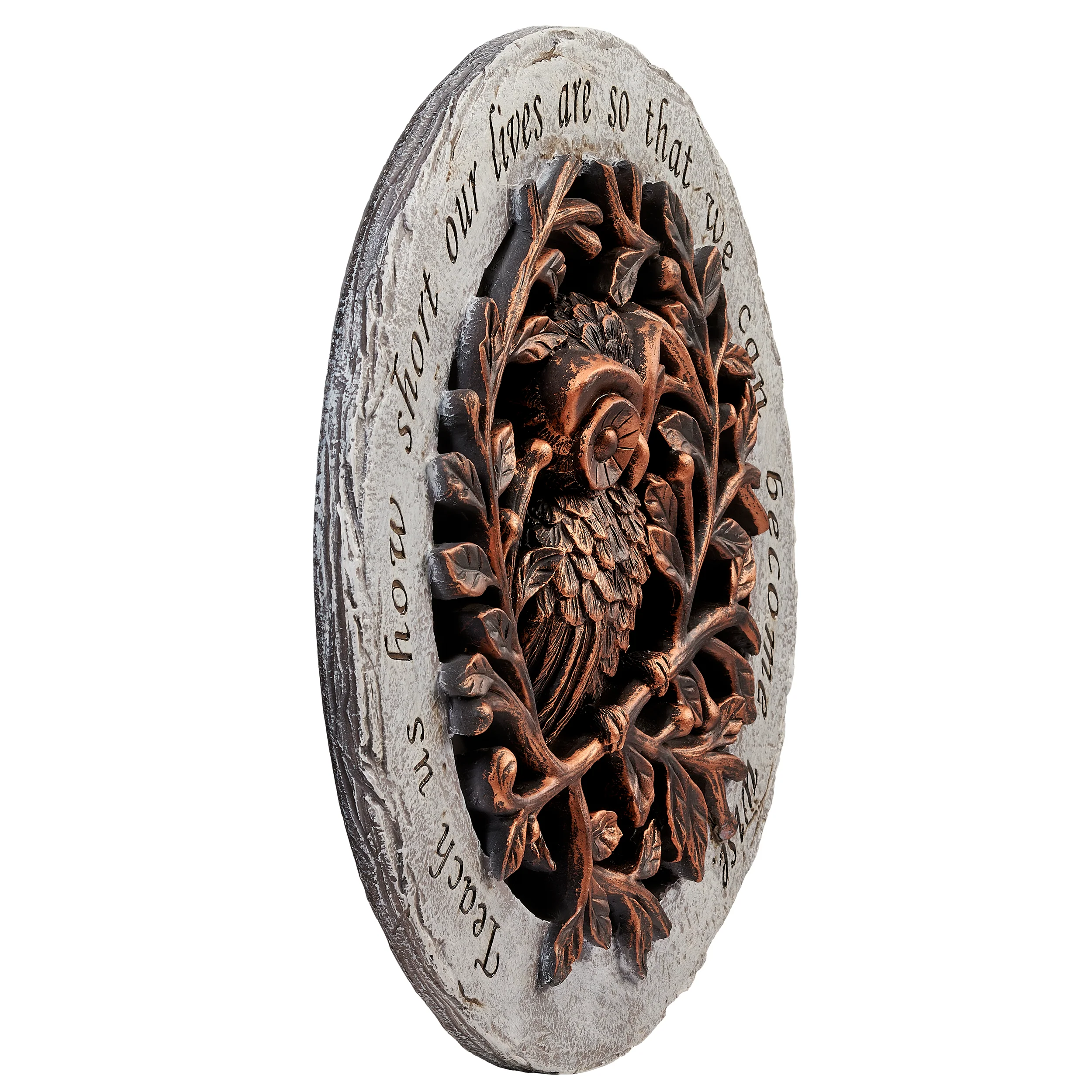 “Teach us how short our lives are so that we can become wise” Garden Stone - Image 2