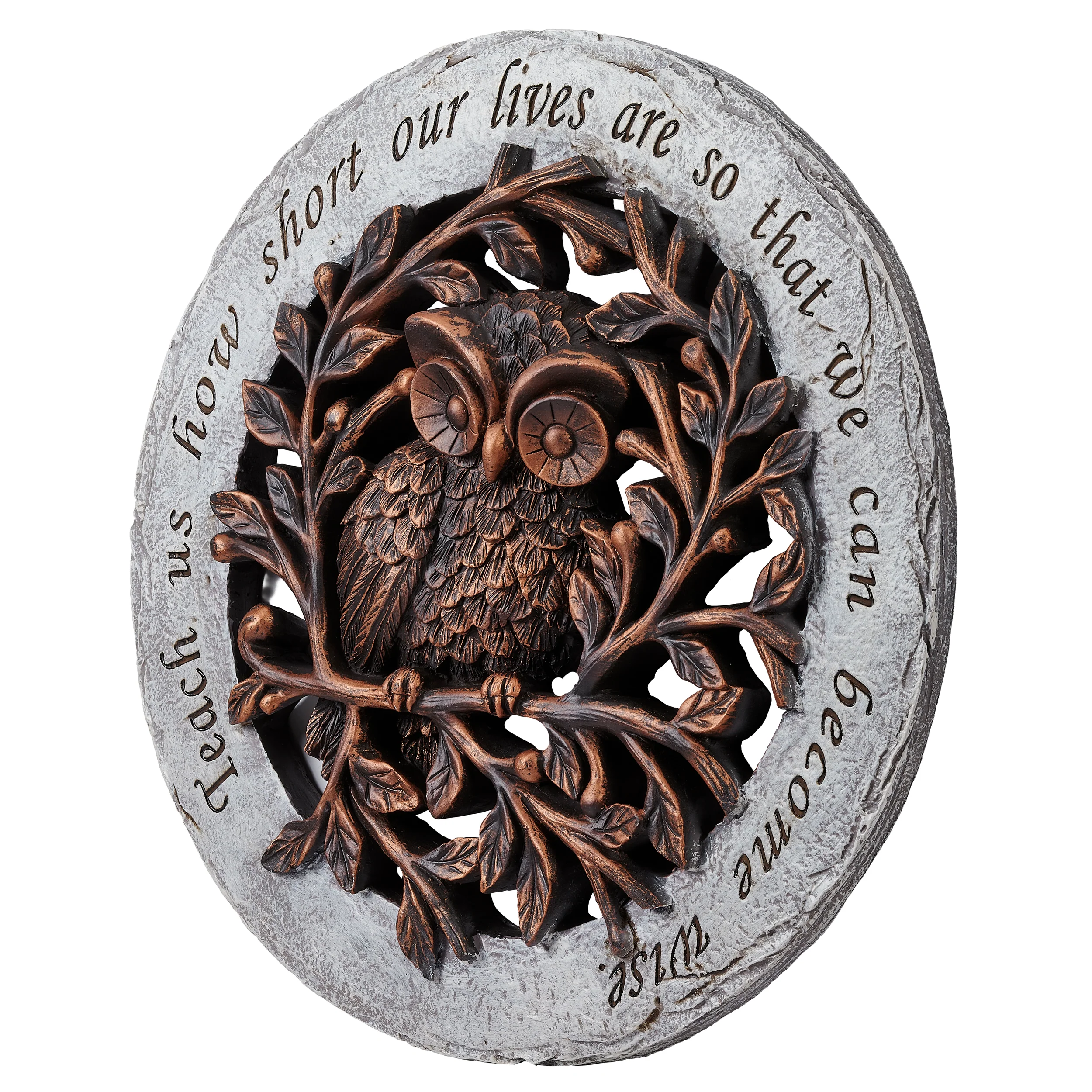 “Teach us how short our lives are so that we can become wise” Garden Stone - Image 3