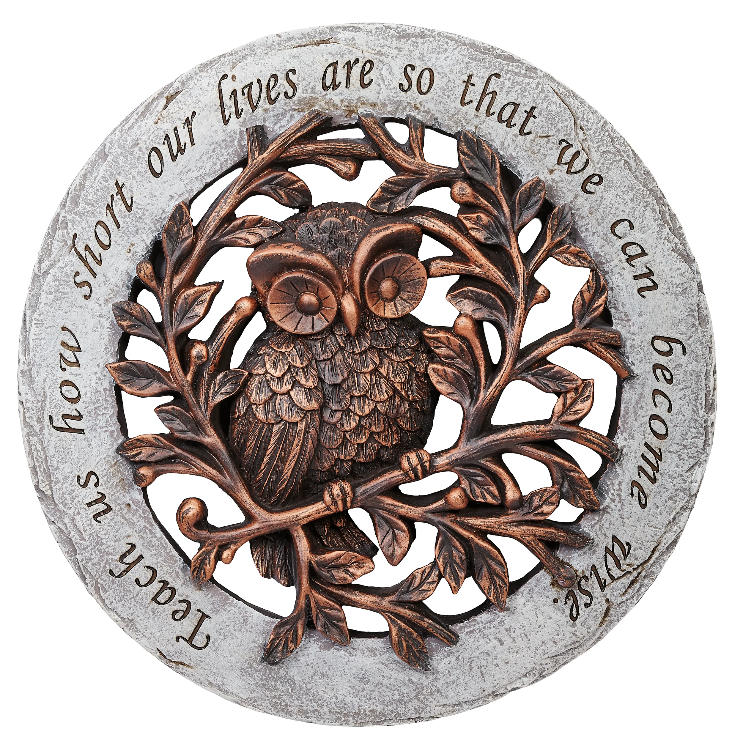 “Teach us how short our lives are so that we can become wise” Garden Stone - Image 4