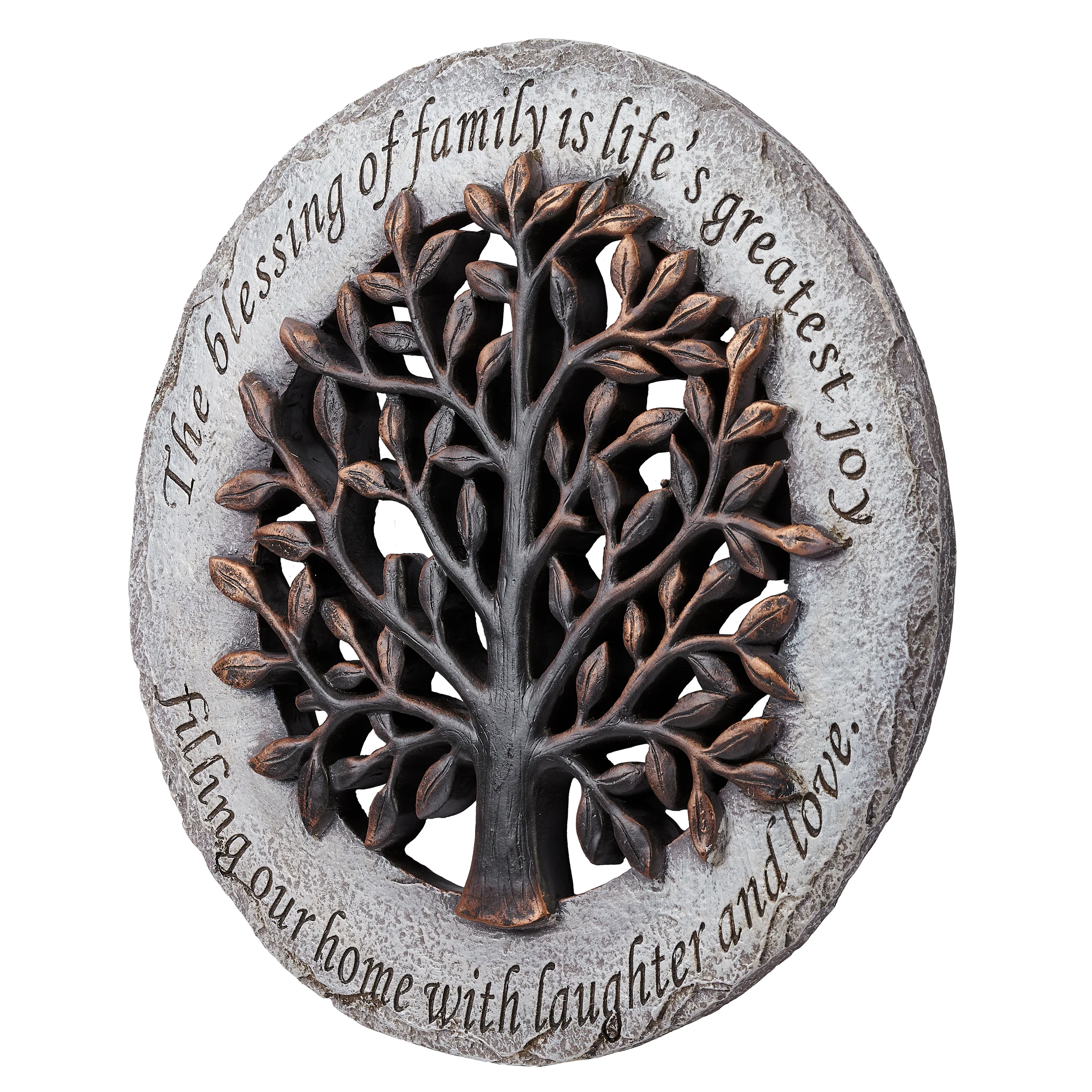 “The blessing of family is life’s greatest joy" Garden Stone - Image 2