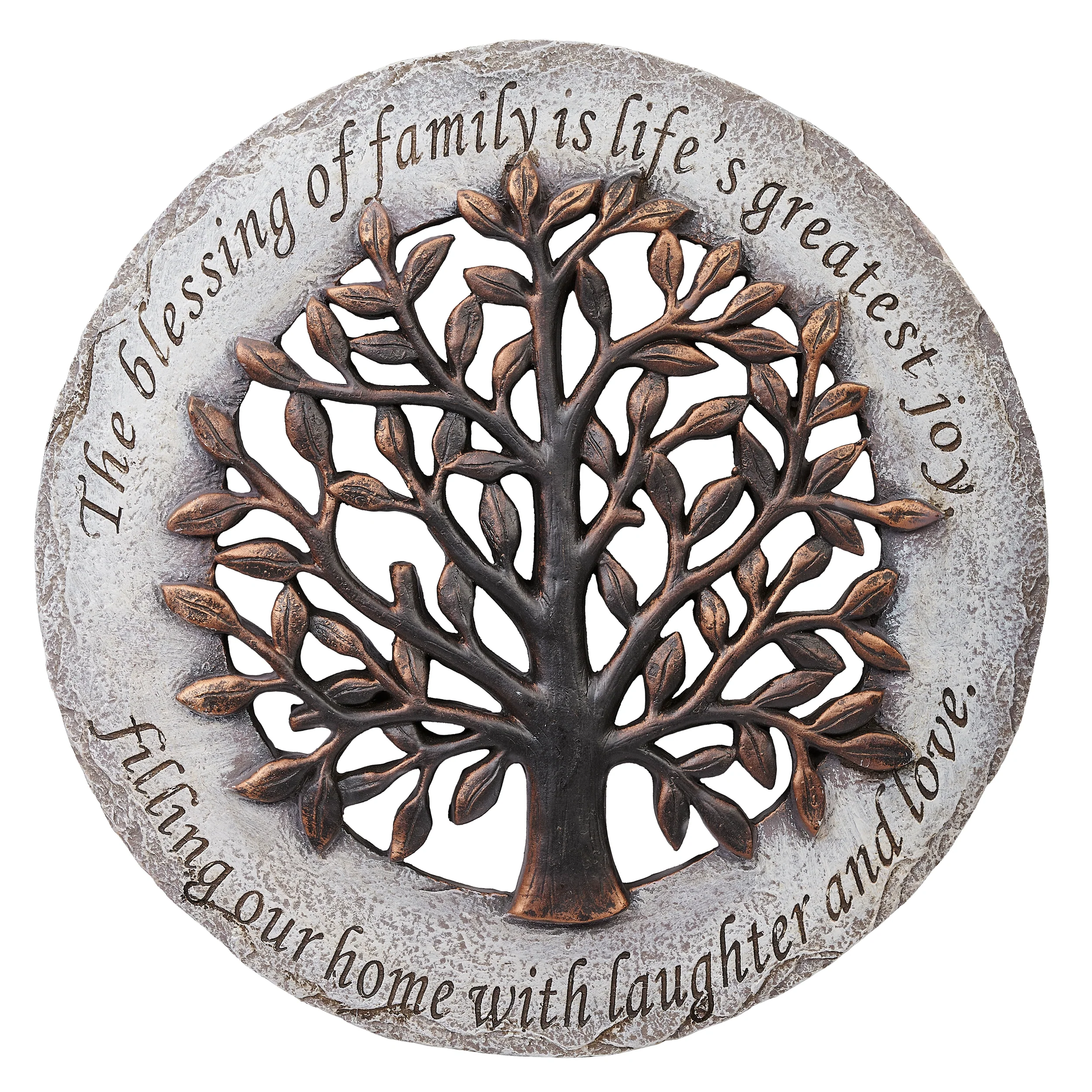 “The blessing of family is life’s greatest joy" Garden Stone - Image 3