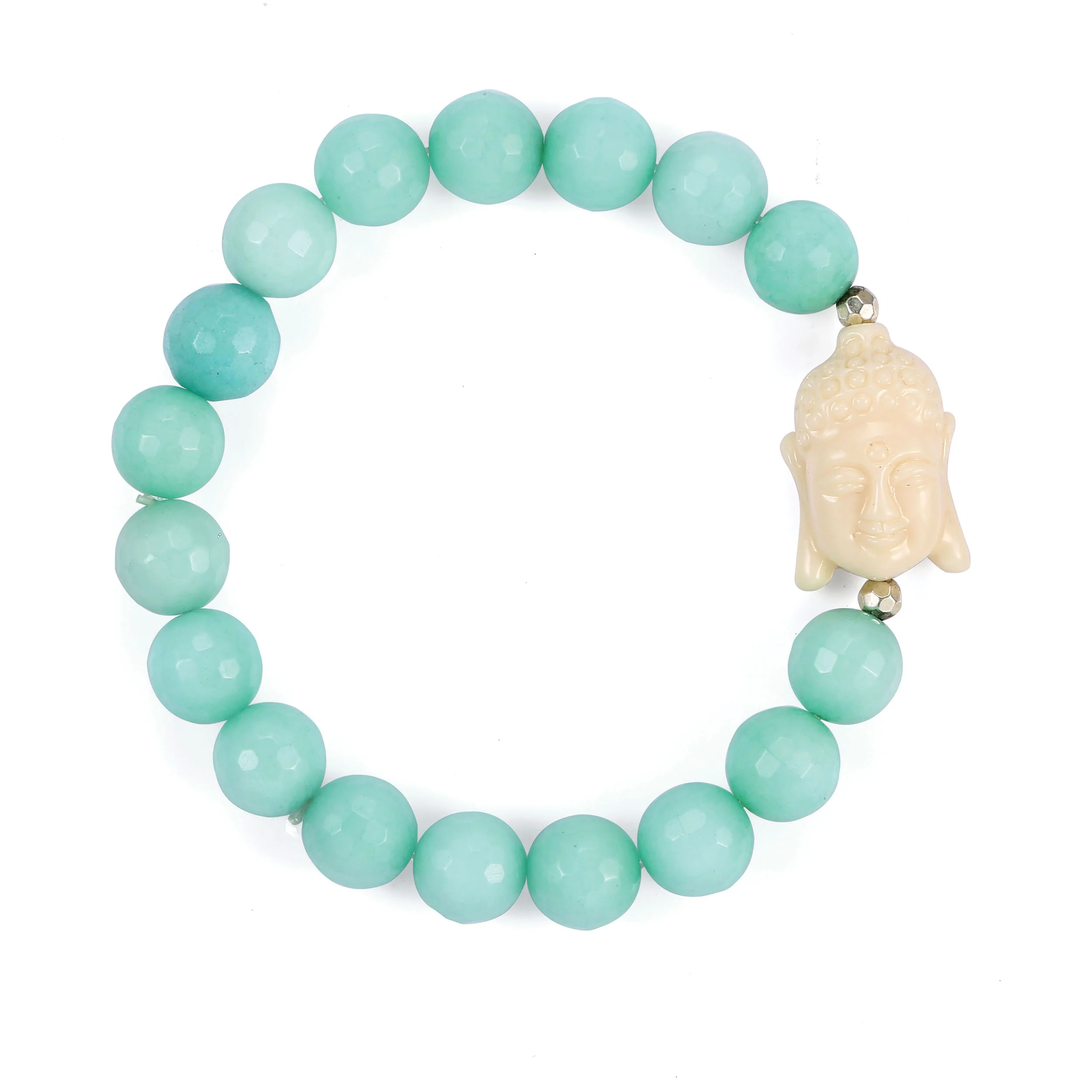 Alexa's Angels Tranquility Medium Buddha Bead Bracelet - Image 4