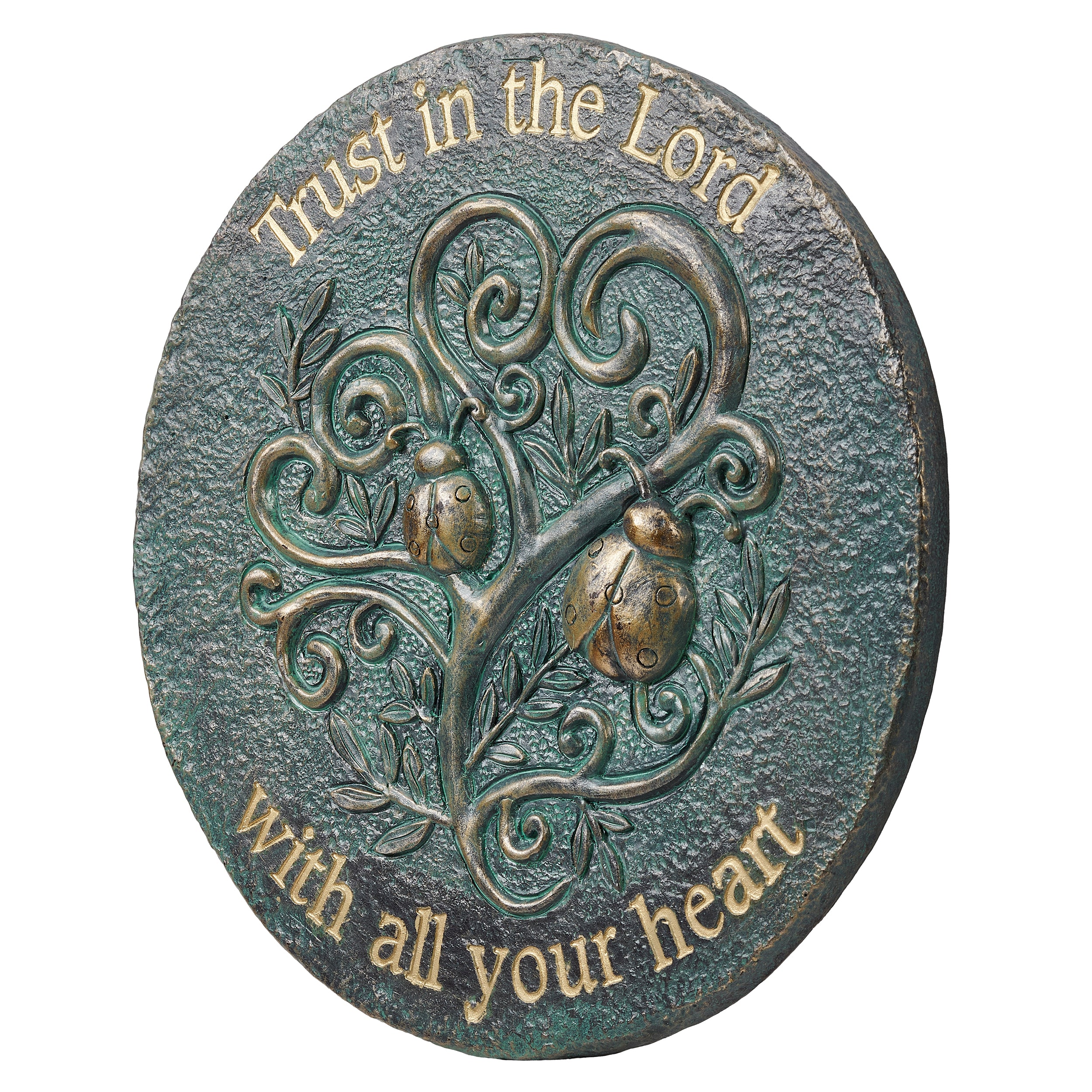 Trust in the Lord Ladybug Garden Stone - Image 3
