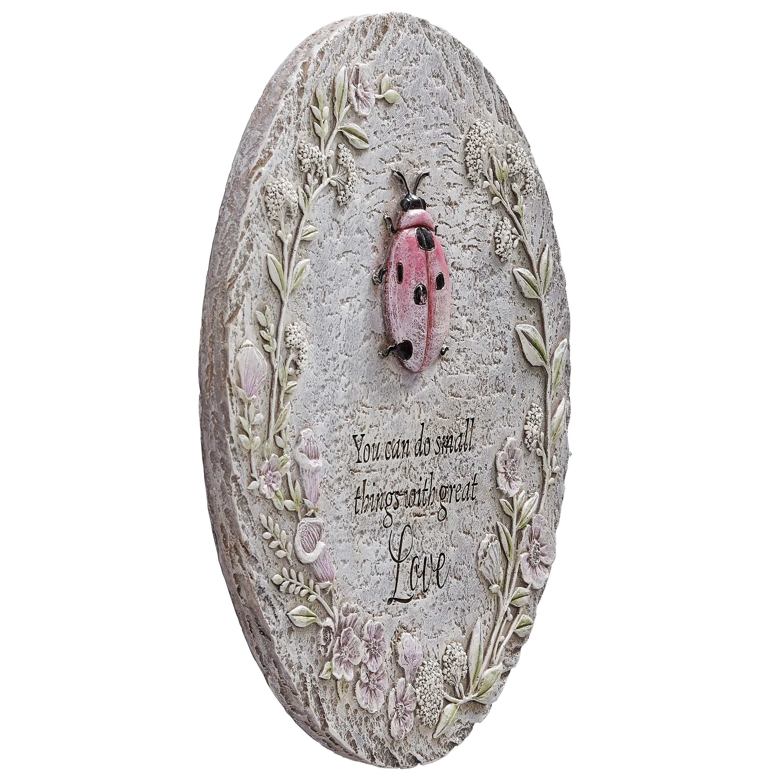 You can do small things with great Love - Lady Bug Garden Stone - Image 2