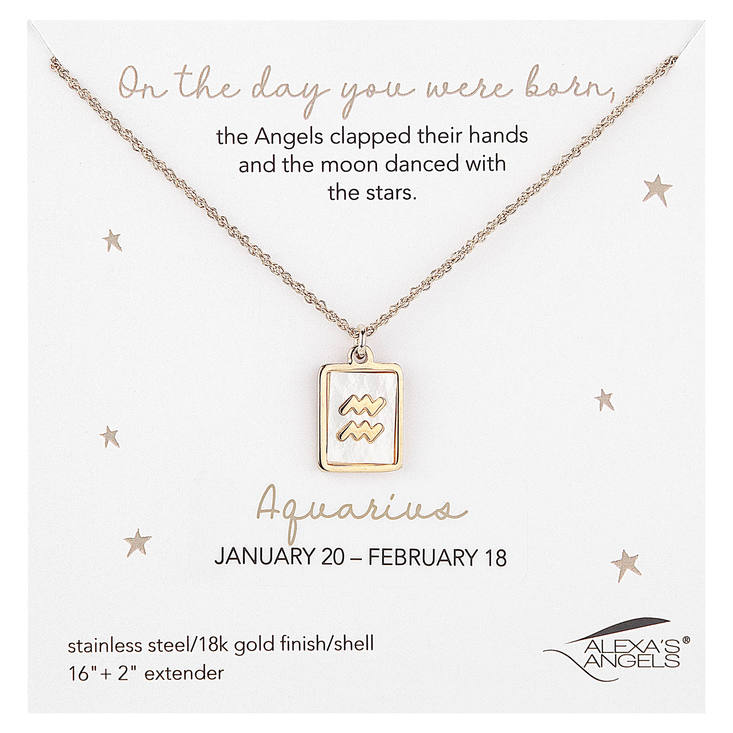 Alexa's Angels Zodiac Necklace
